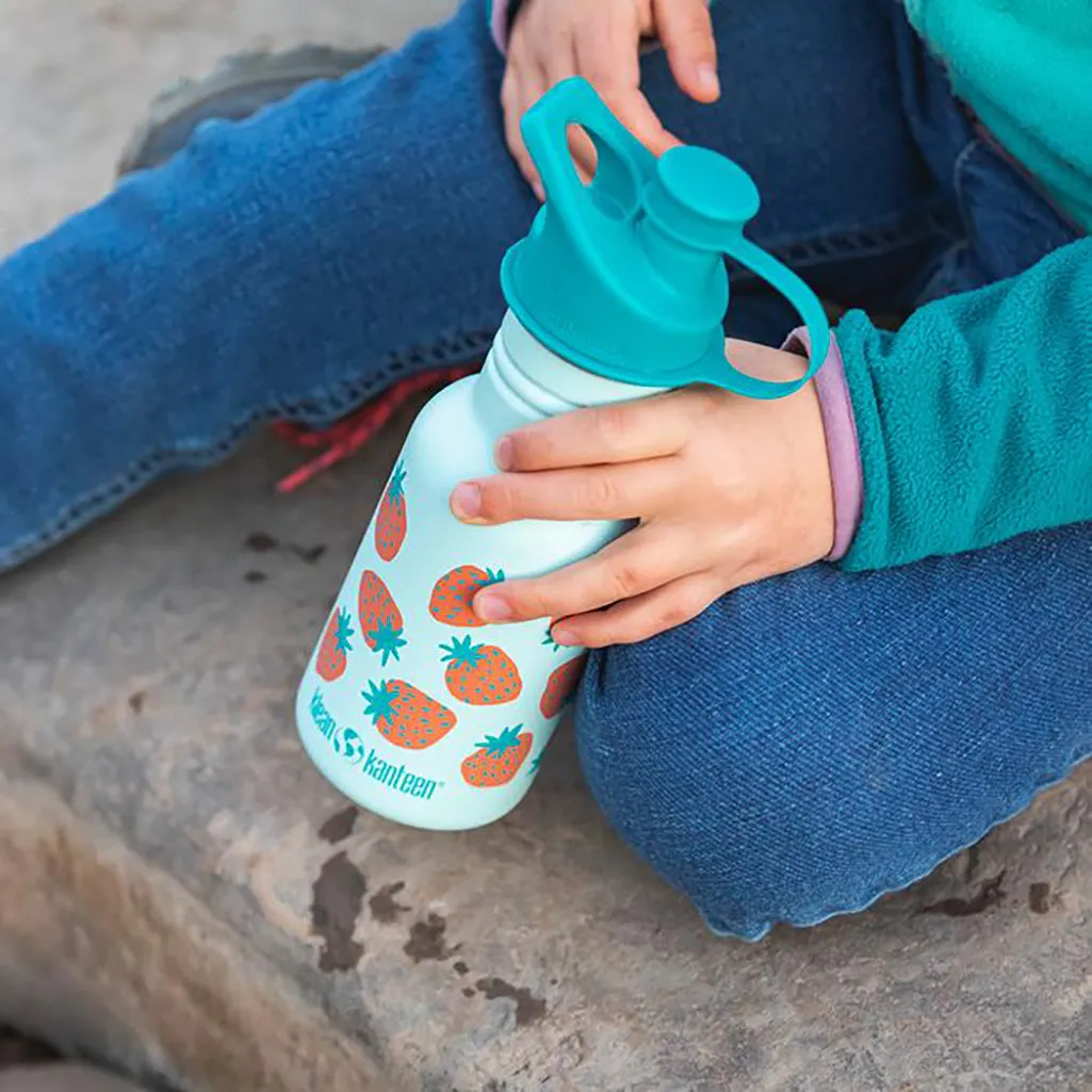 12oz Kid's Sports Cap Water Bottle