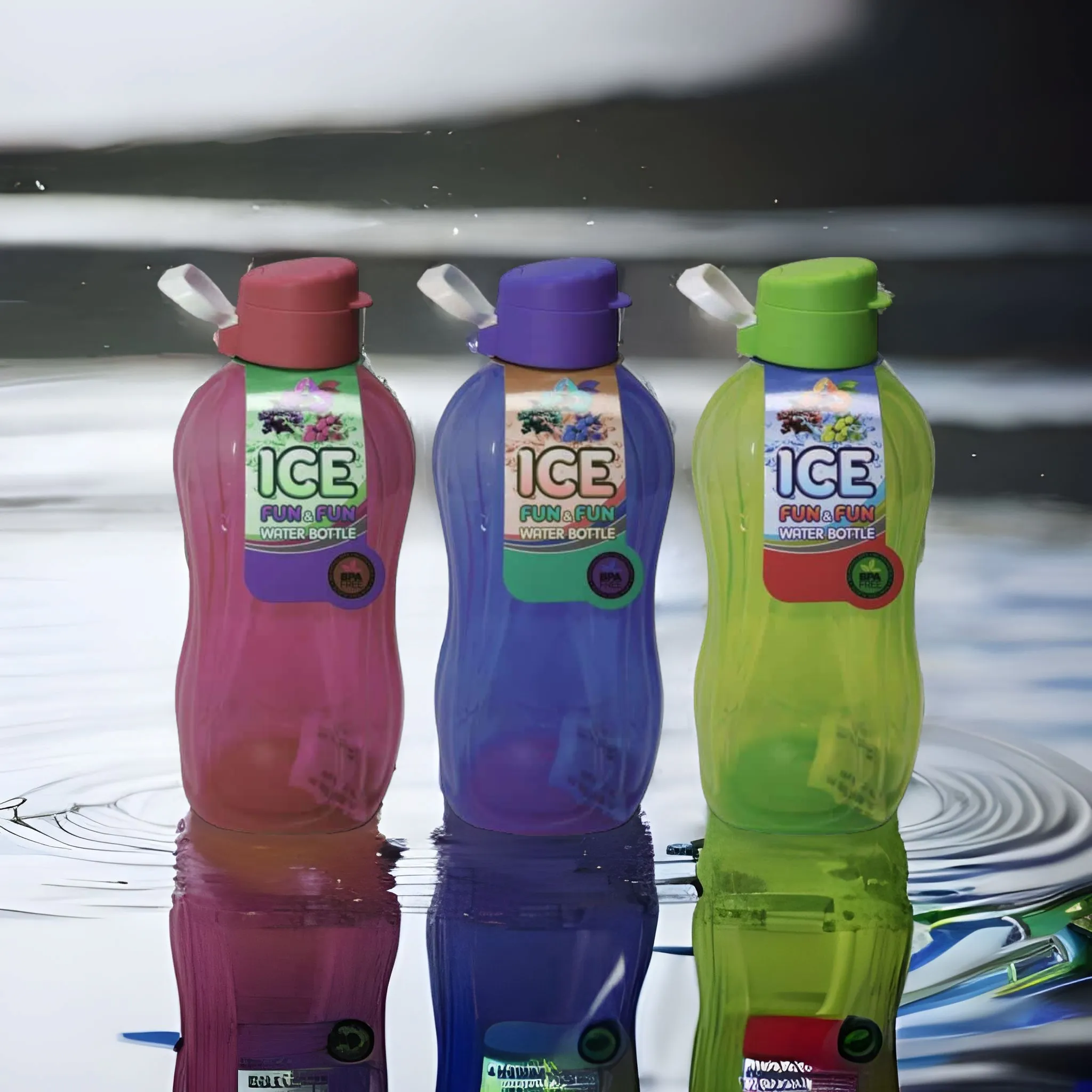 1.3L Sports Water Bottle Flip Cap Nu Ware