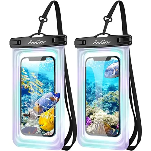 (2 Pack) Floating Waterproof Phone Case | ProCase
