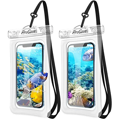(2 Pack) Floating Waterproof Phone Case | ProCase