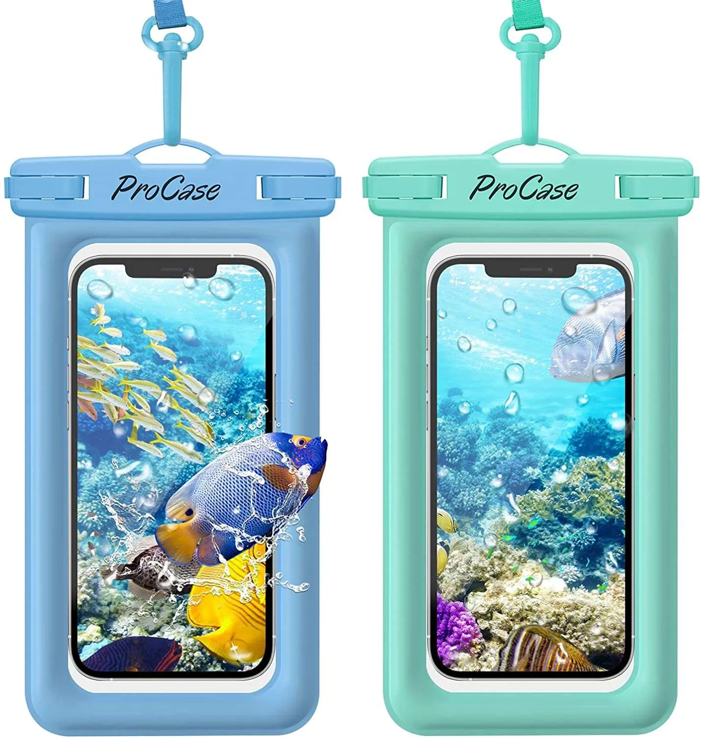 (2 Pack) Floating Waterproof Phone Case | ProCase