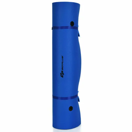 9' x 6' 3 Layer Floating Water Pad Foam Mat -Blue