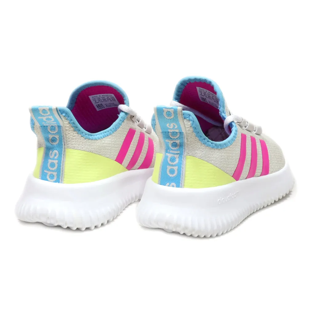 Adidas Cloudfoam Sport Shoes Leather Grey Colour For Kids