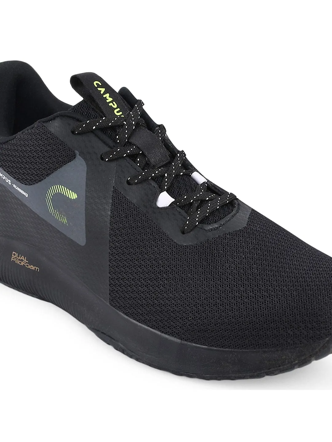 ALGERIA Black Men's Running Shoes