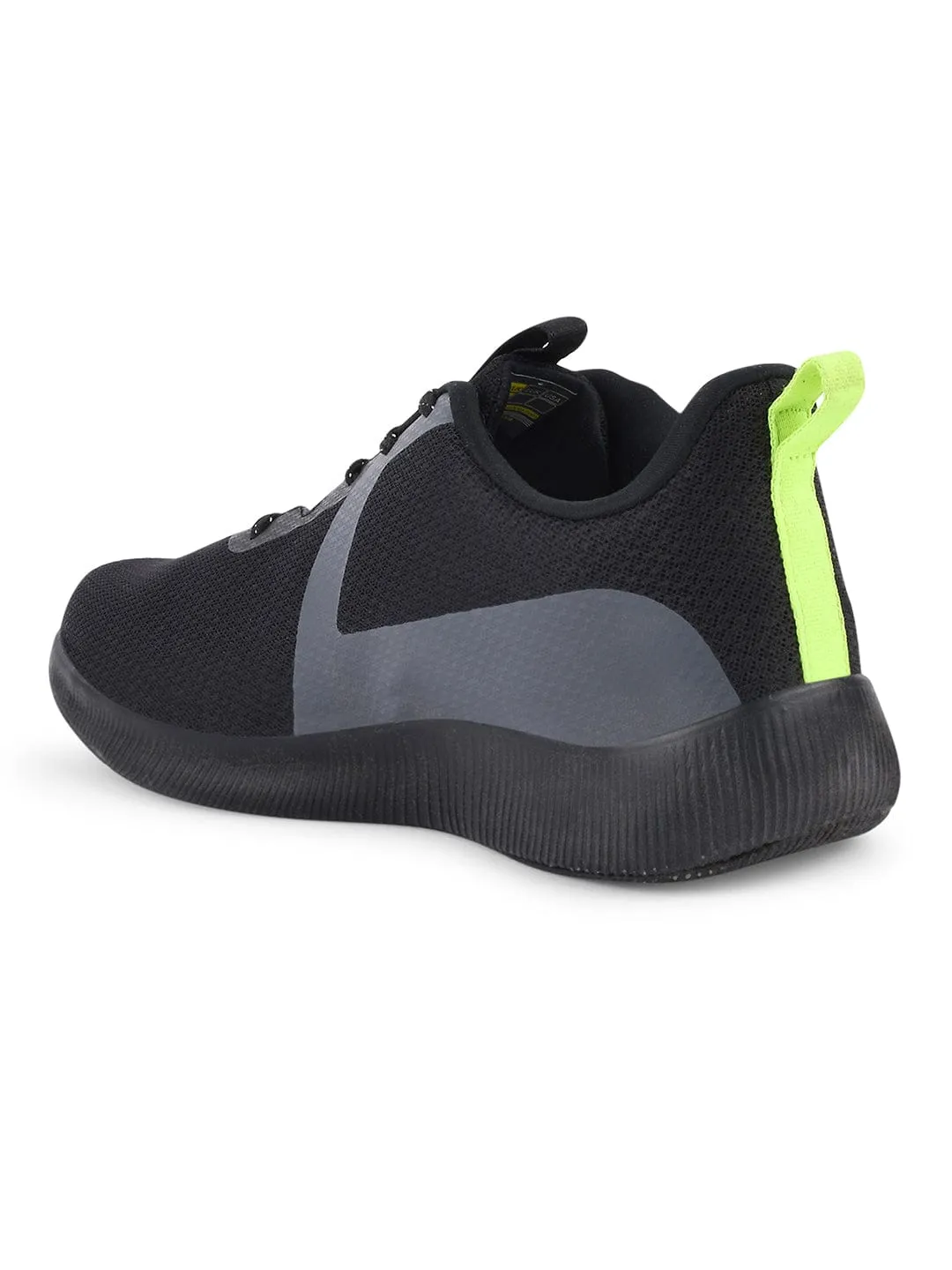 ALGERIA Black Men's Running Shoes