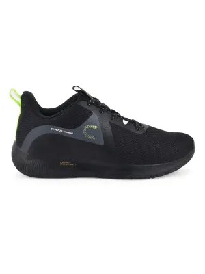 ALGERIA Black Men's Running Shoes