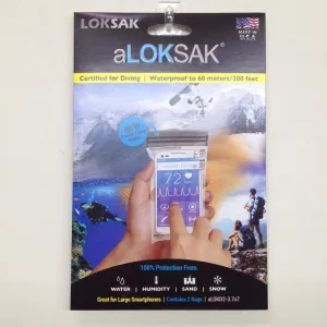 ALOKSAK ALOKD2 3.75X7 (2 PIECE PACK)