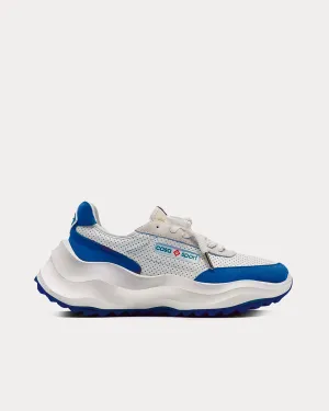 Atlantis Blue / White Low Top Sneakers