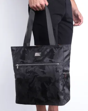 BLACK CAMO - Poolside Tote Bag Foldable/Portable