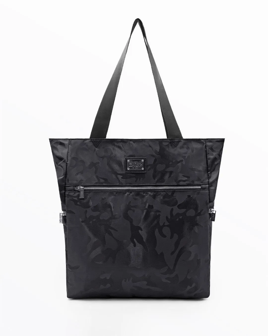 BLACK CAMO - Poolside Tote Bag Foldable/Portable