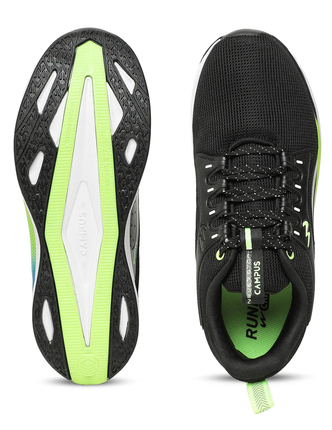 CAMP-FORTNITE Black Men's Running Shoes