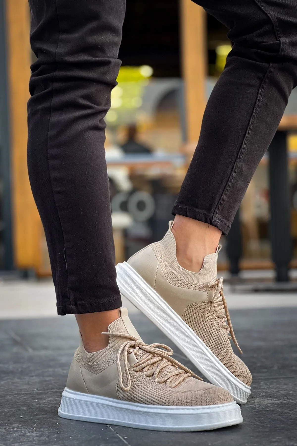 CH2408 TBT Fusion Men's Sports Shoes CREAM