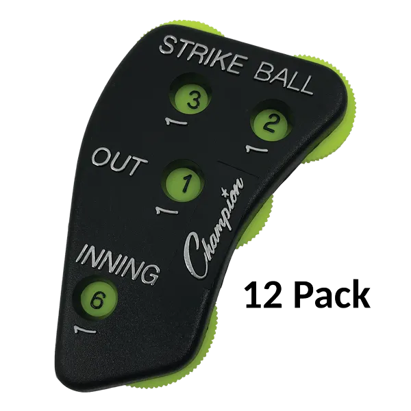 Champion Sports 4-WHEEL UMPIRE INDICATOR
