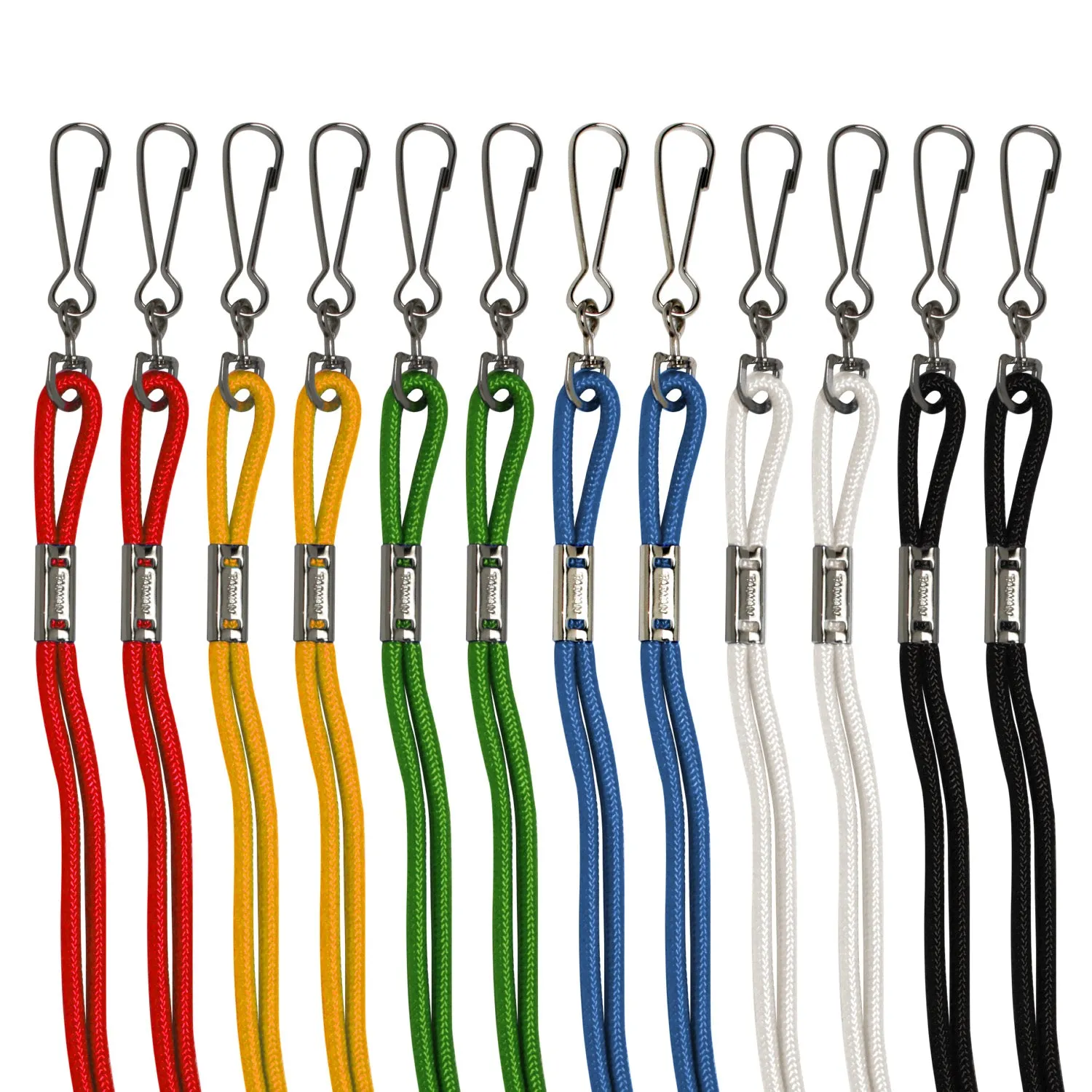 Champion Sports Heavy Duty Nylon Lanyard - Pack of 12
