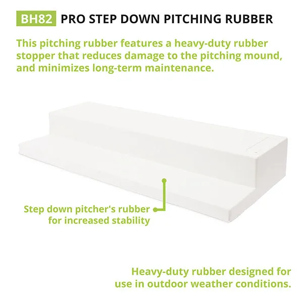 Champion Sports Pro Step Down Pitching Rubber