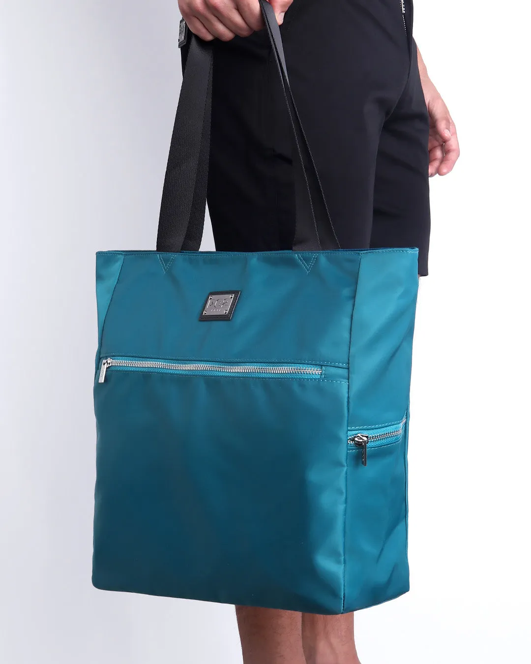 CHIC TEAL - Poolside Tote Bag Foldable/Portable