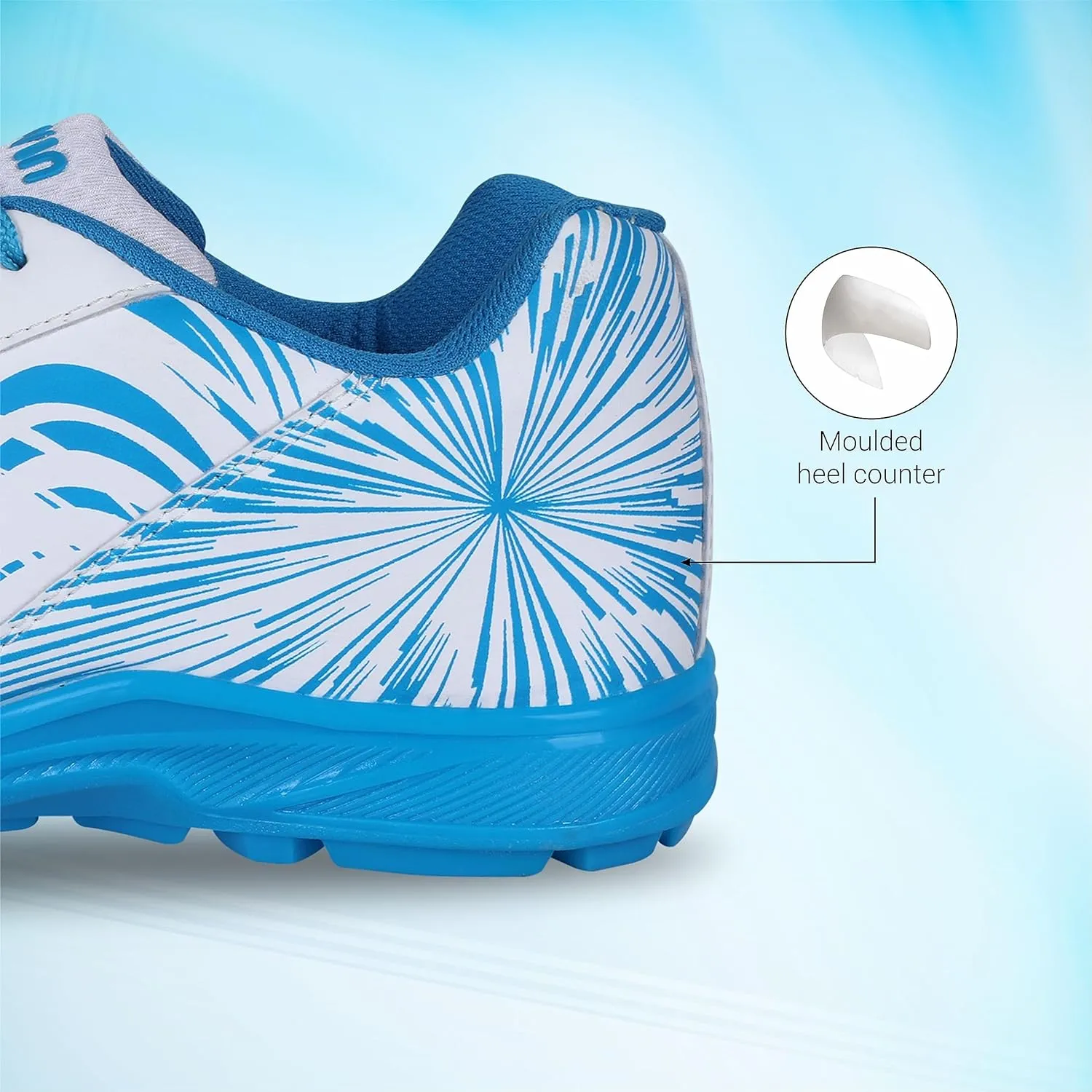 County Cricket Shoes For Men (Sky Blue)