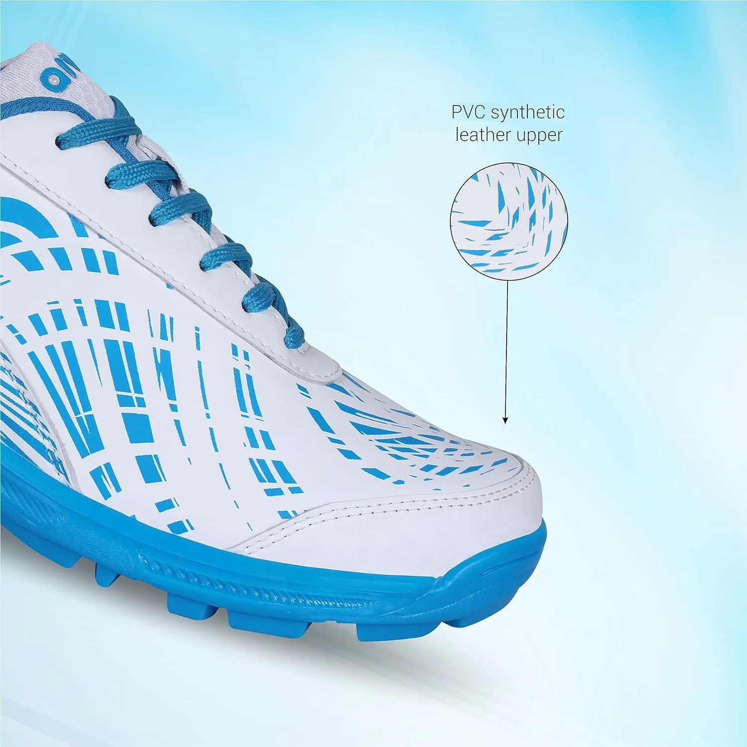 County Cricket Shoes For Men (Sky Blue)
