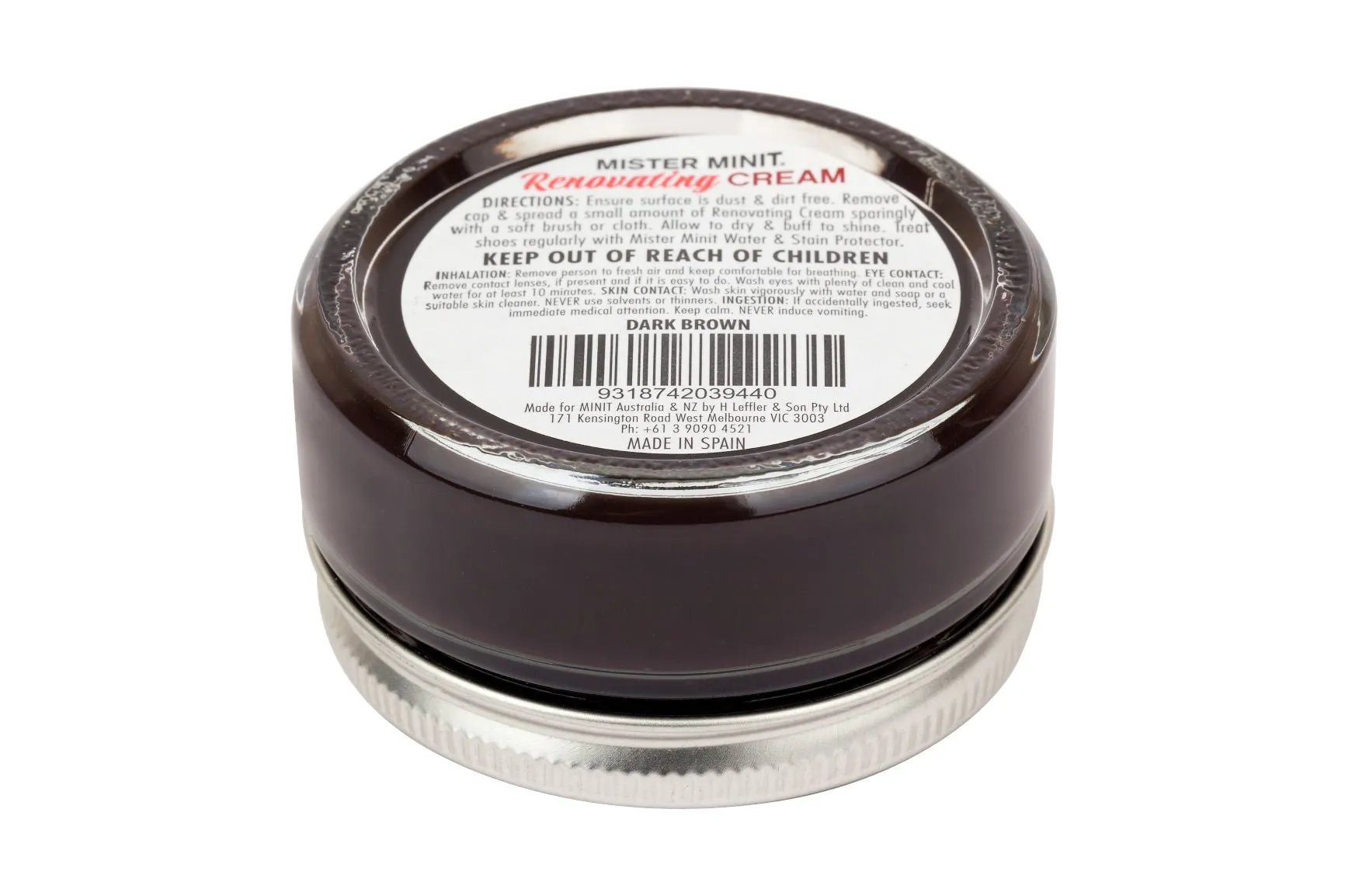 Dark Brown Renovating Cream