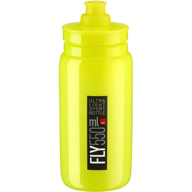 Elite SRL Fly Water Bottle - 550ml, Yellow/Black