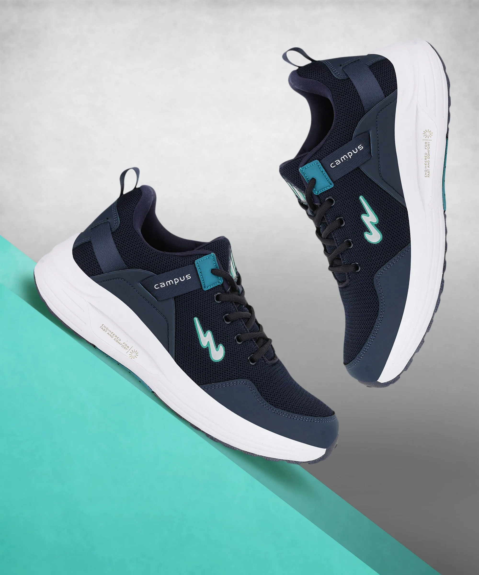 EUROPA Blue Men's Running Shoes