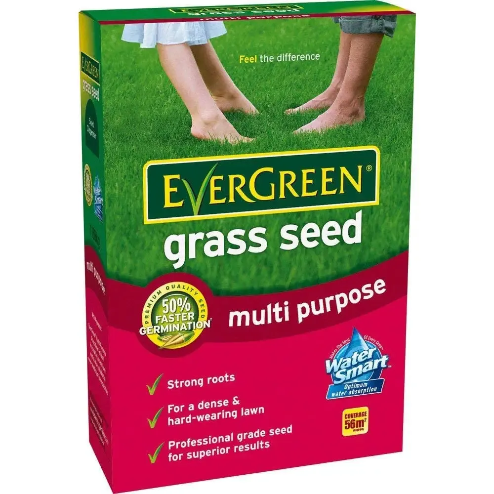 Evergreen Multi Purpose Grass Seed - 480g - 1.6kg