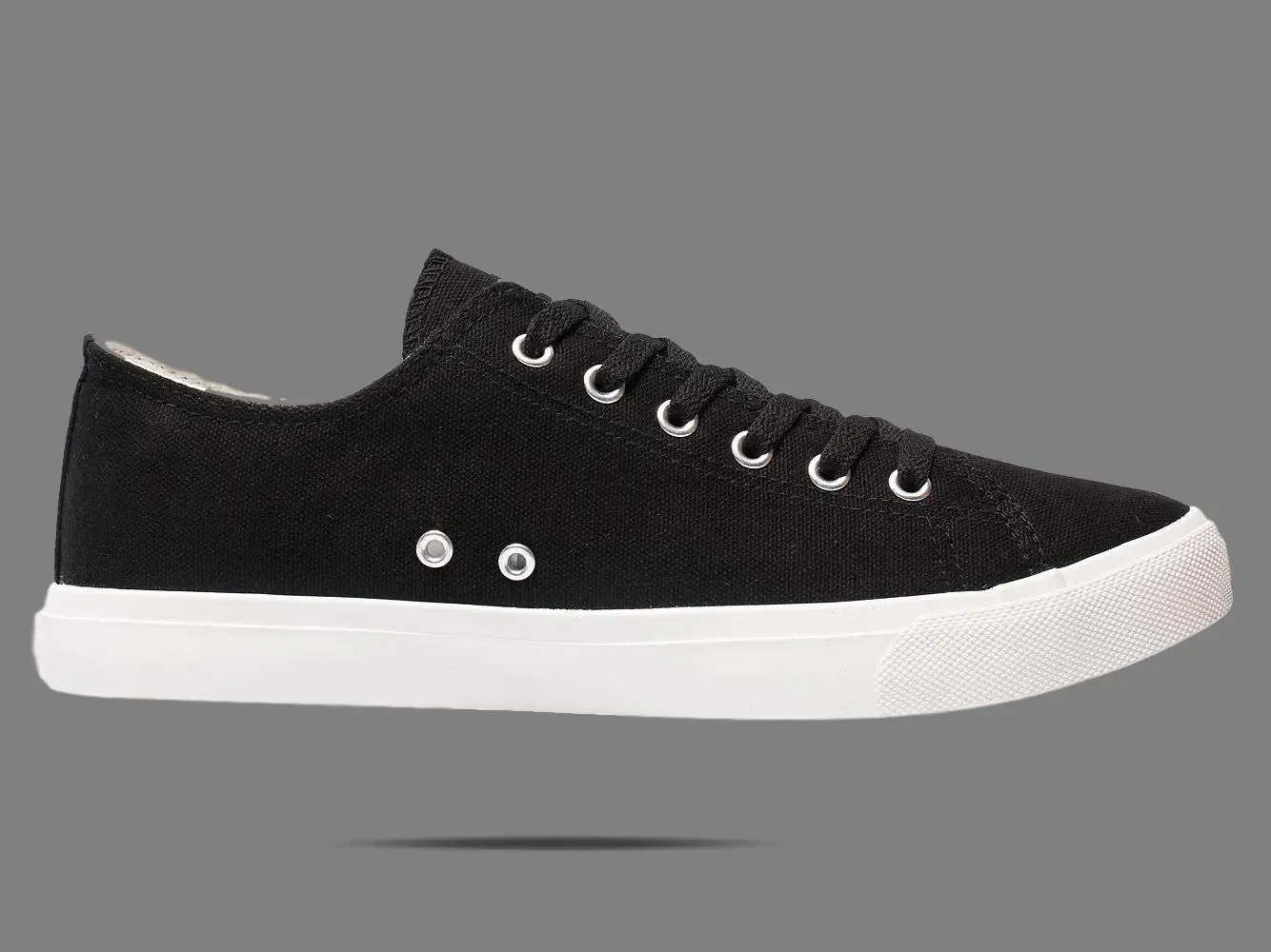 Fear0 NJ Retro Black/White Skateboard Men Canvas Shoes Sneakers Men