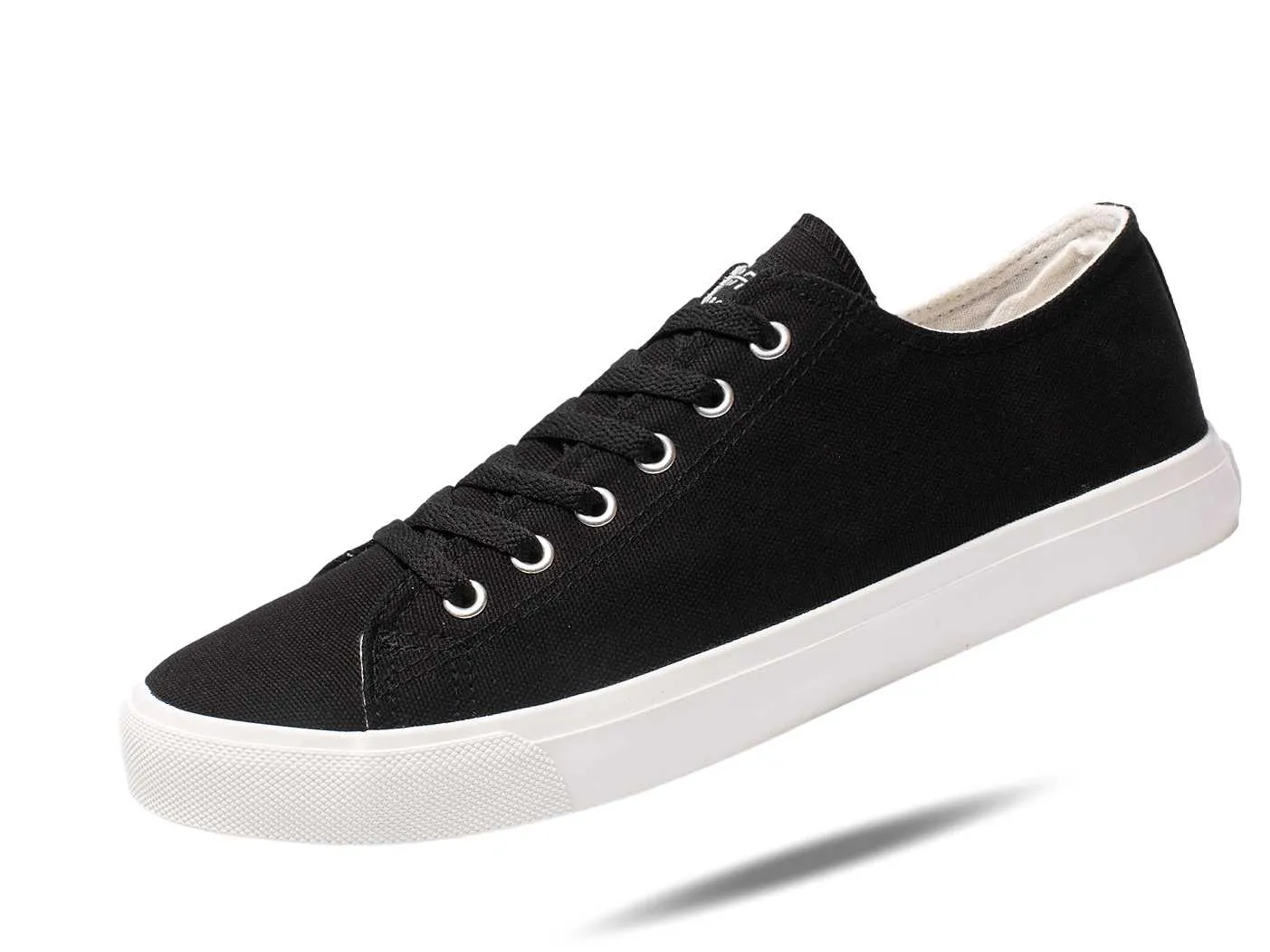 Fear0 NJ Retro Black/White Skateboard Men Canvas Shoes Sneakers Men