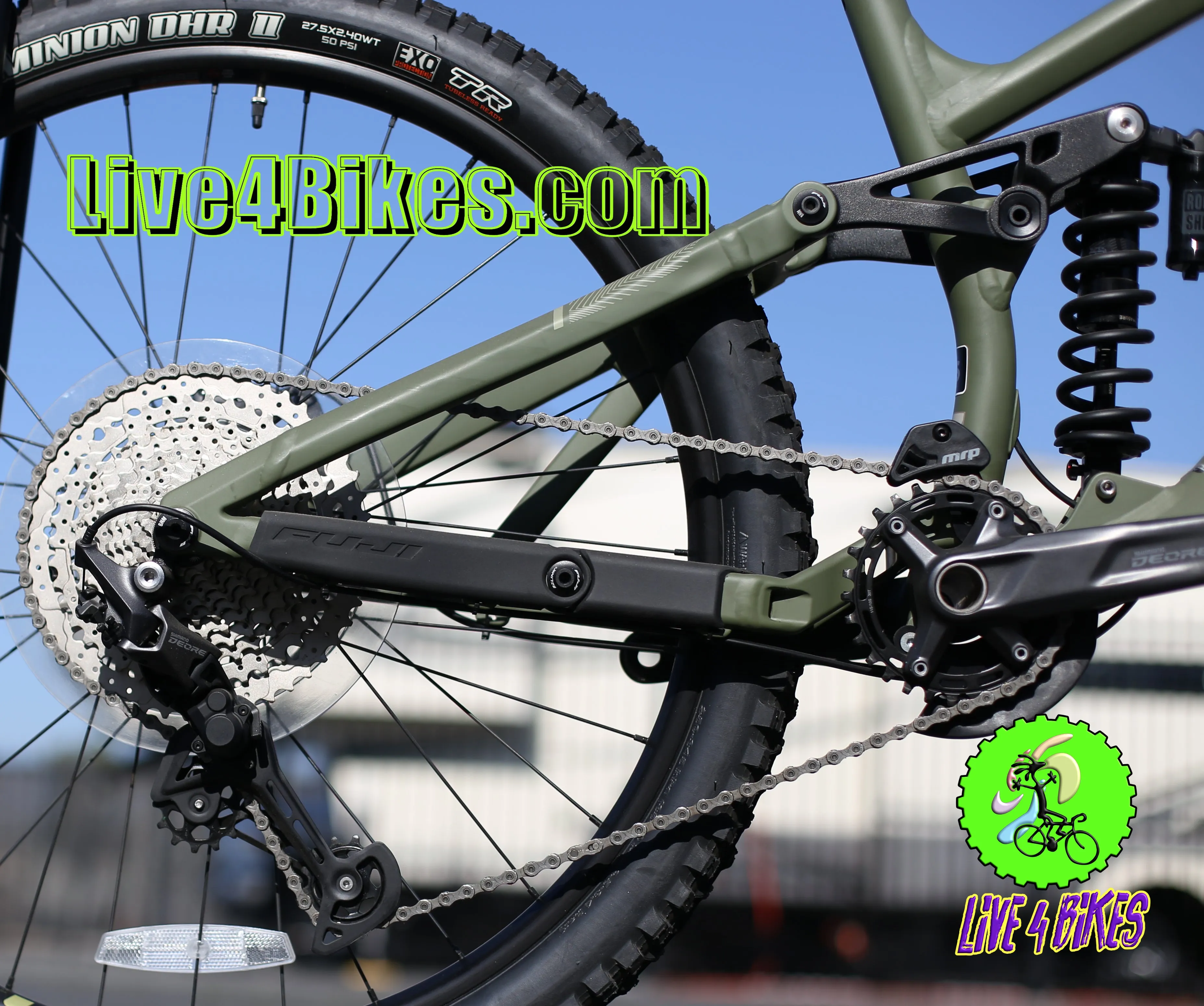 Fuji Auric LT 1.5 Full Suspension Mountain Bike 15 in - Live4Bikes