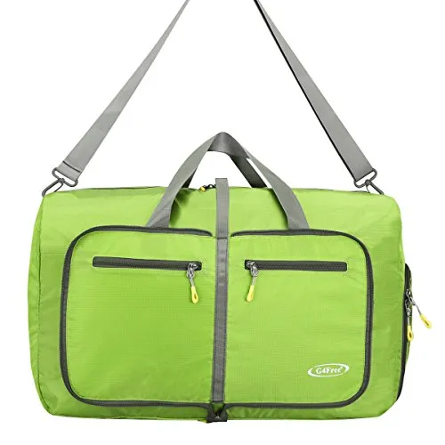G4Free 60L Large Travel Duffel Bag Lightweight Foldable Sports Duffels Travel Duffels Luggage