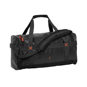 Helly Hansen Duffel Bag 79574 – 90L Water-Resistant, Padded & Adjustable Straps, Shoe Compartment, YKK Zippers, Travel & Work Organizer