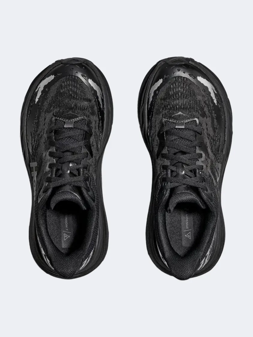 Hoka Stinson 7 Men Running Shoes Black
