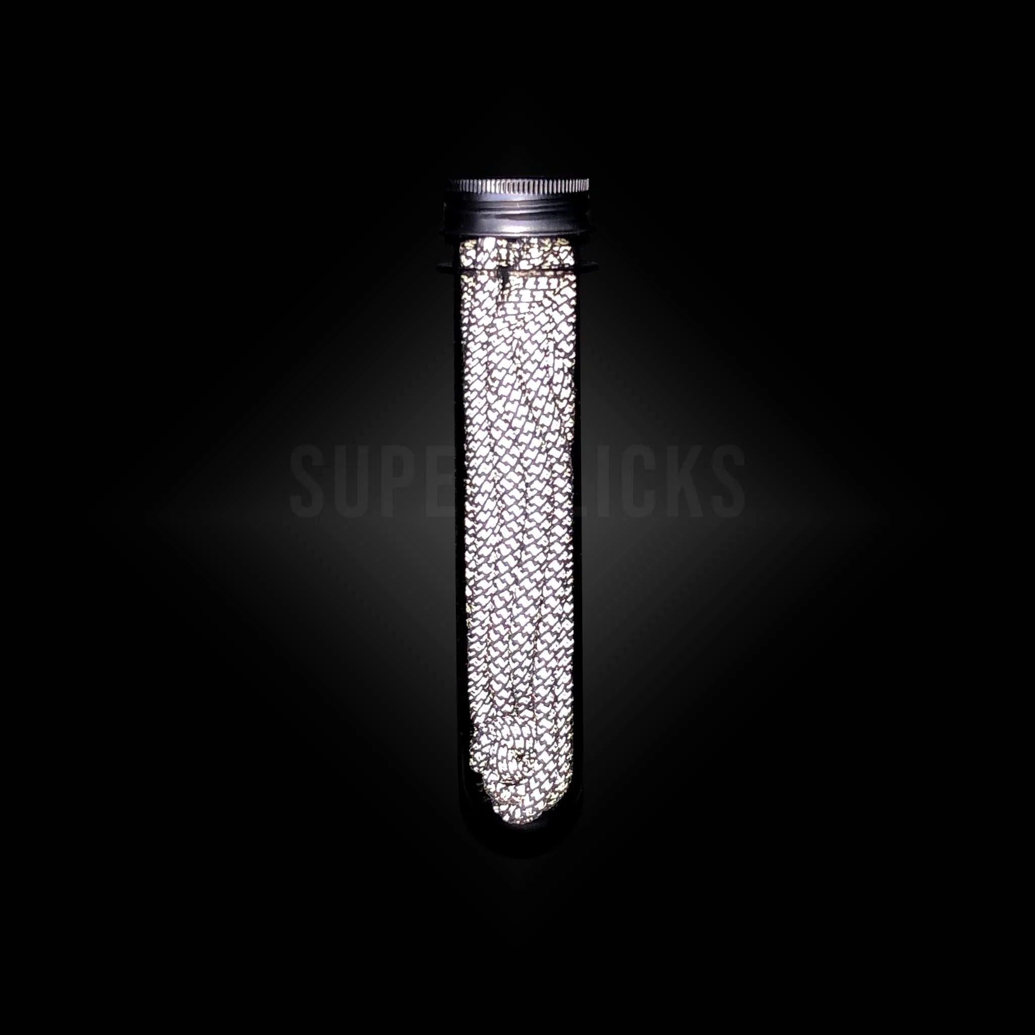Ice White | Round Reflective Laces