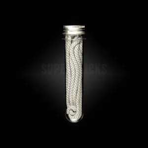Ice White | Round Reflective Laces