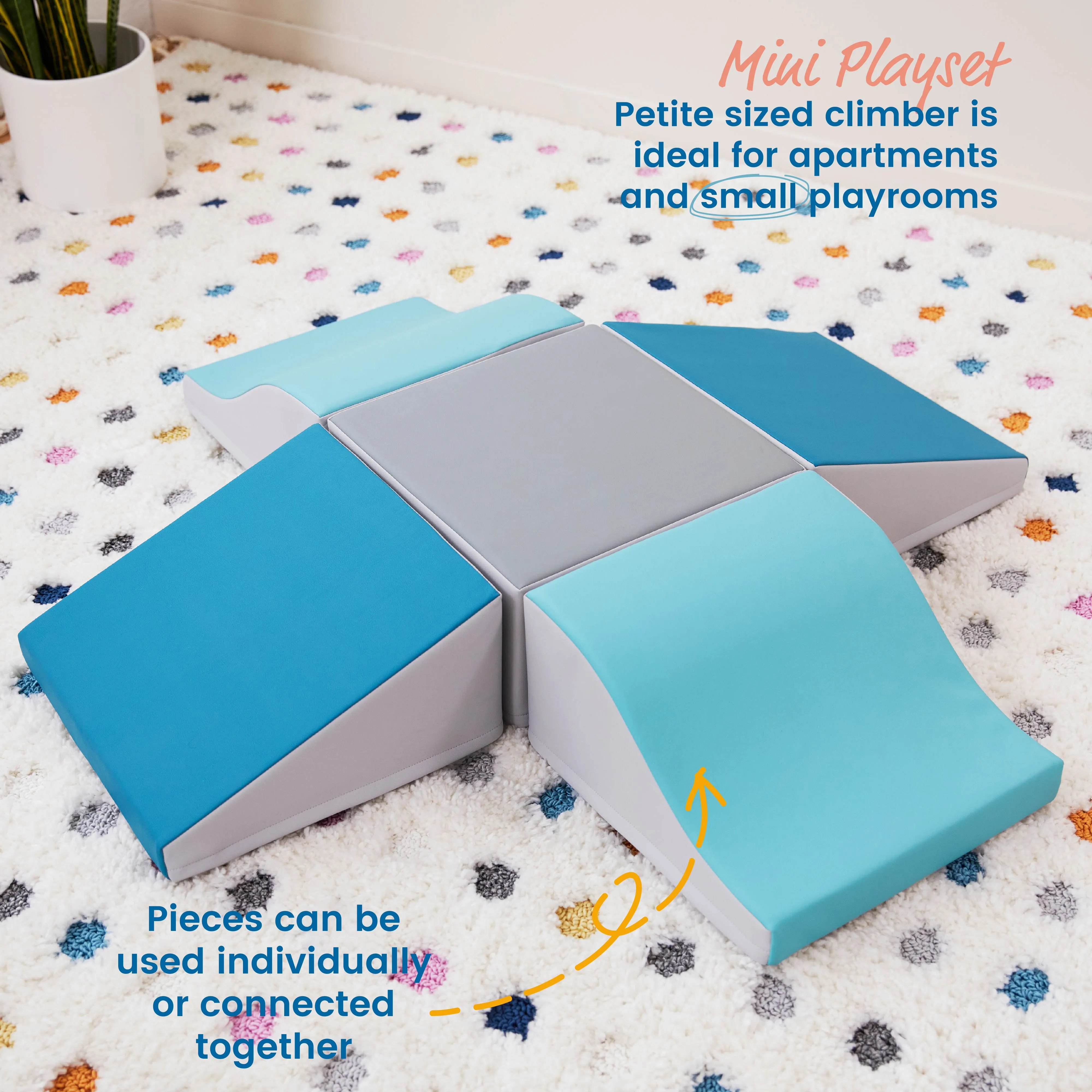 Junior Crawl Glide n' Coast, Beginner Playset, 5-Piece