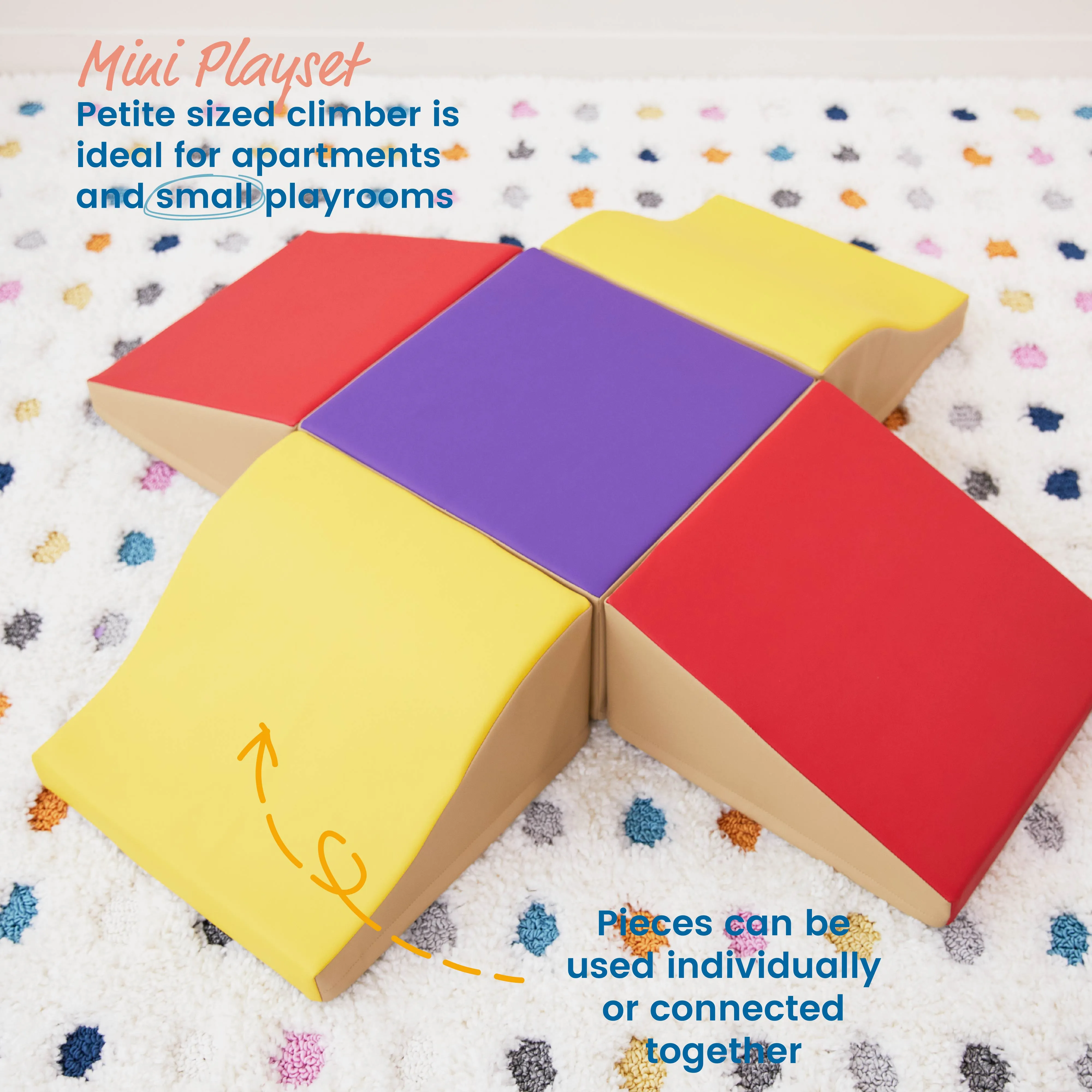 Junior Crawl Glide n' Coast, Beginner Playset, 5-Piece