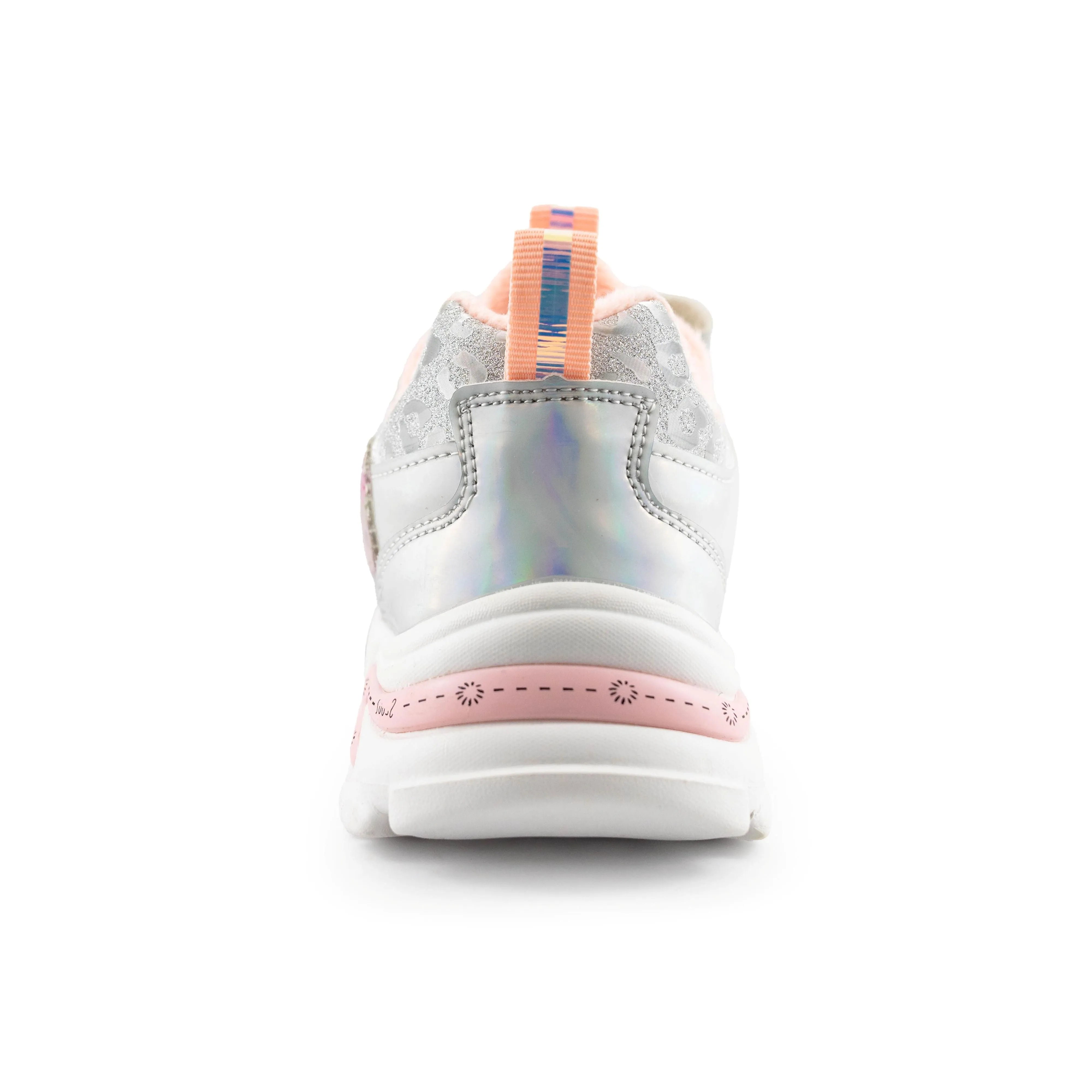 Kids'/Youth Girls Sneaker With Cartoon Girl Print 1138 Pink