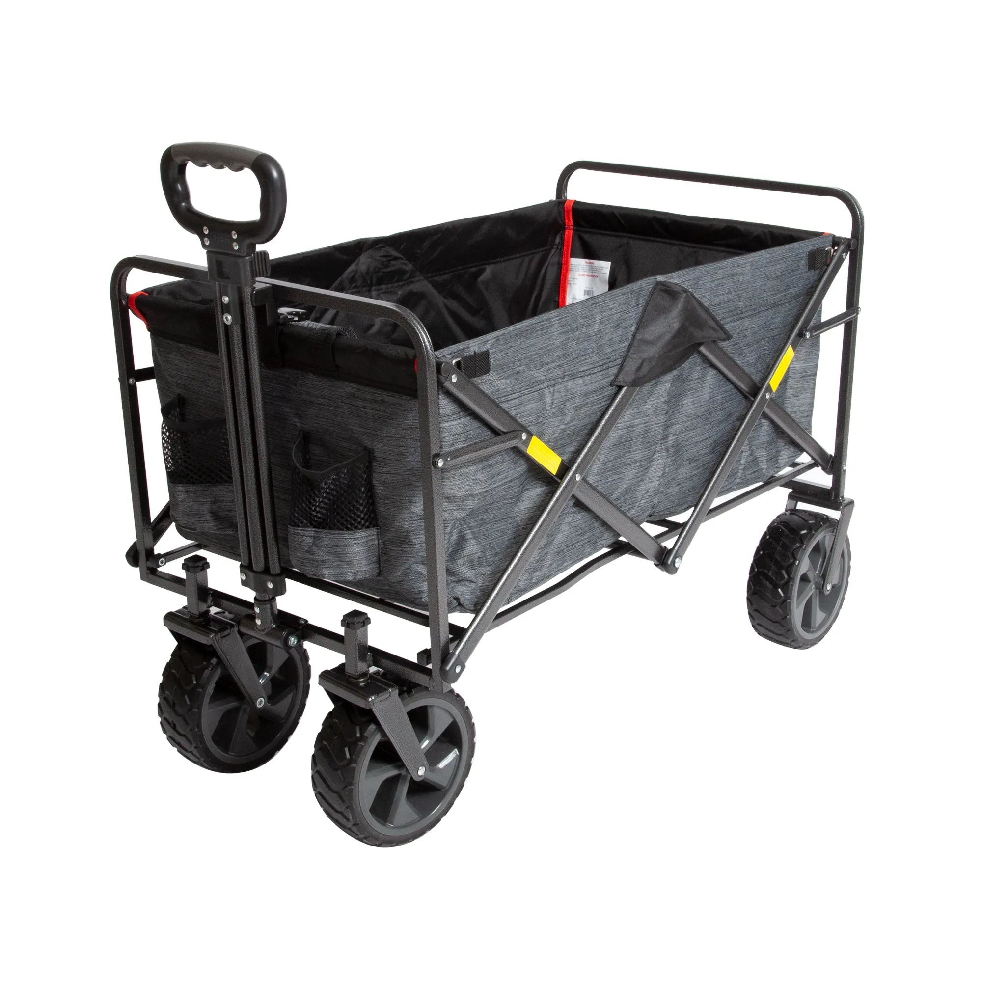MacSports Heavy Duty Wagon with Cargo Net (Black)