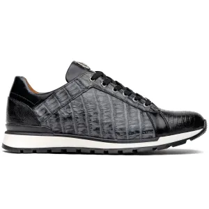 Marco Di Milano Portici Caiman-lizard Teju and Rubber Gray