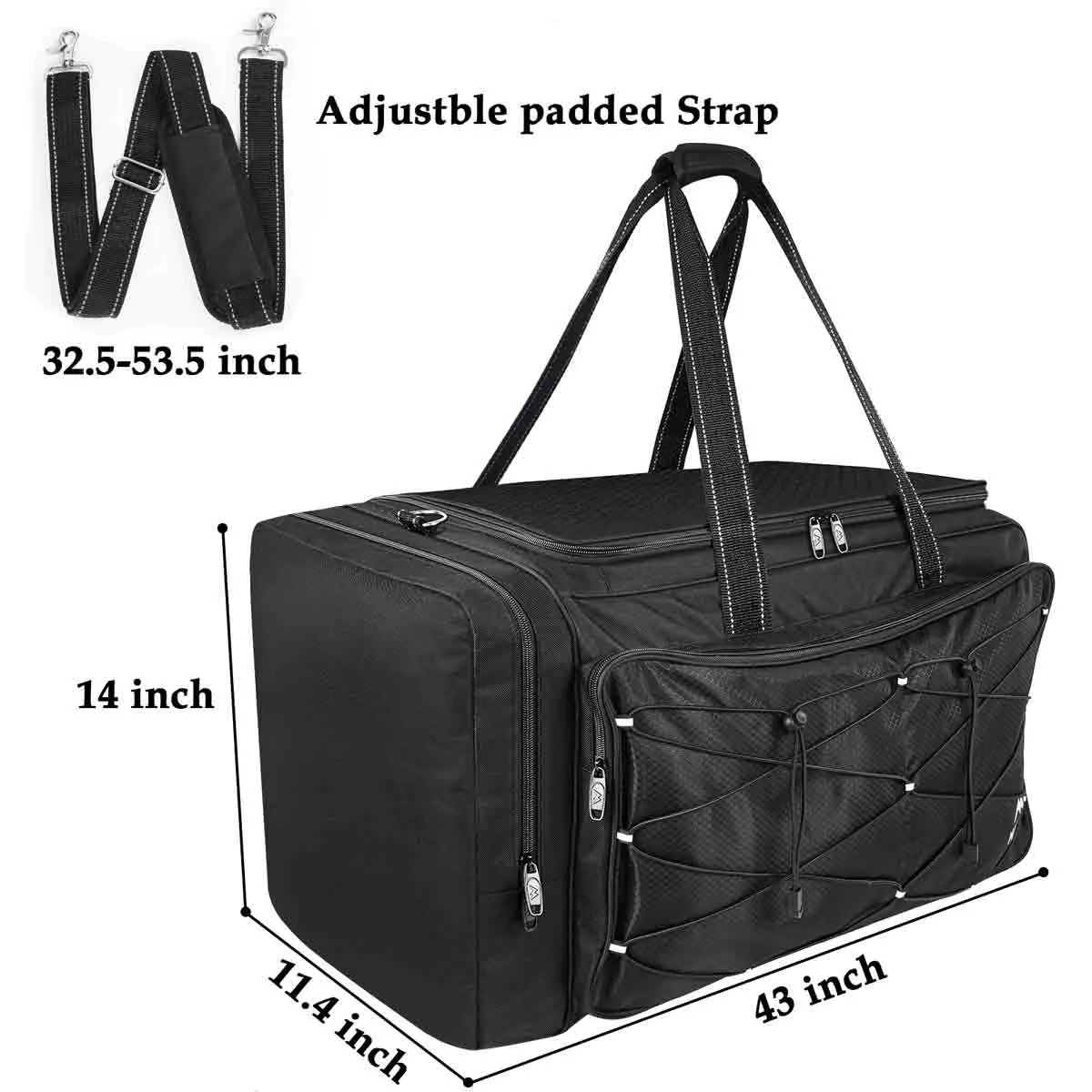 Matein Baseball Duffle Bag