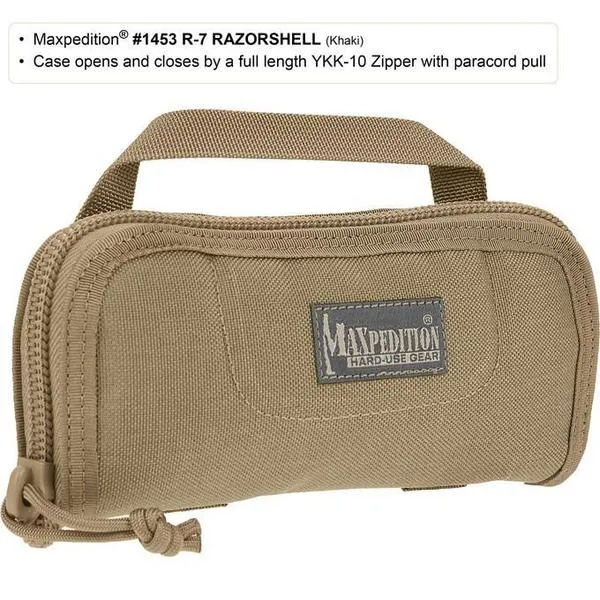 Maxpedition R7 Razorshell 7" Knife Case (black)
