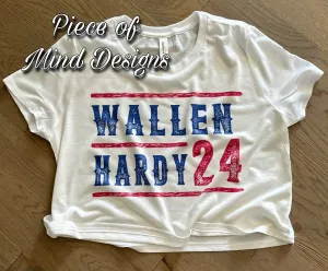 Morgan Wallen/Hardy Cropped Tee