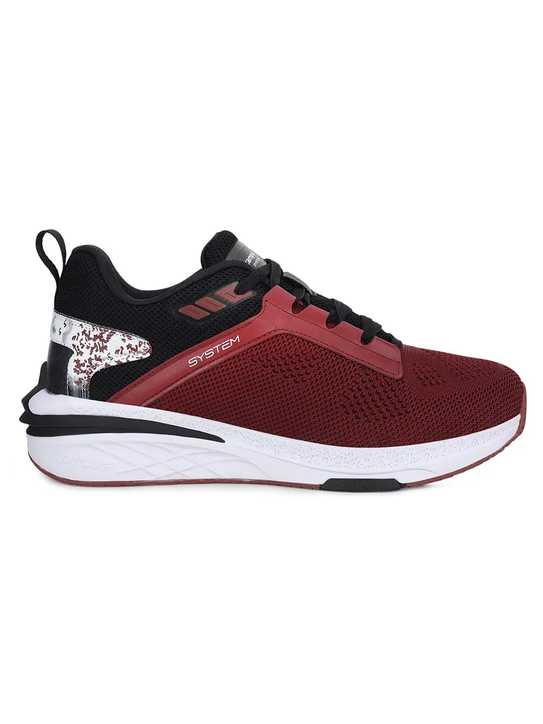 NARCOS Maroon Men's Running Shoes