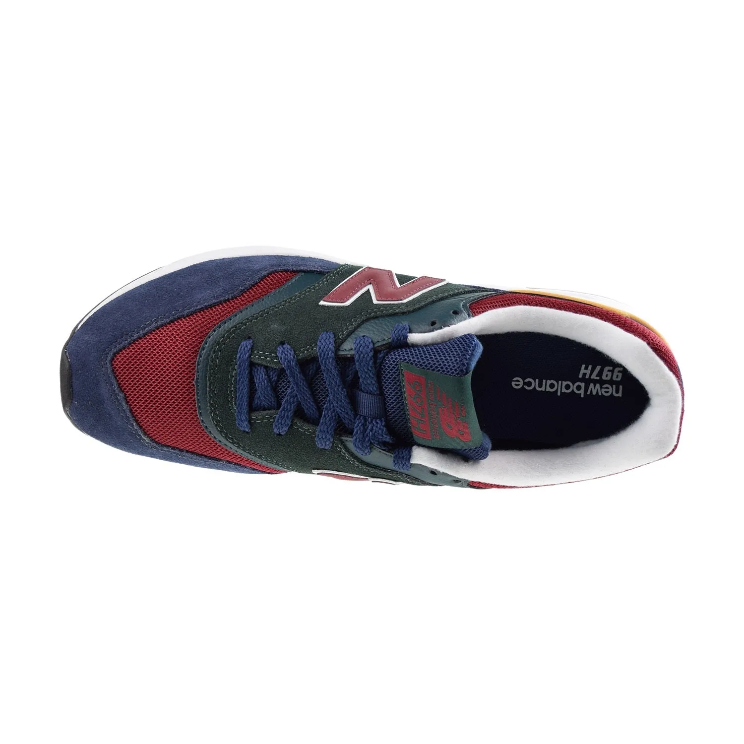 New Balance 997H Comfy Men's Shoes Emerald Burgundy