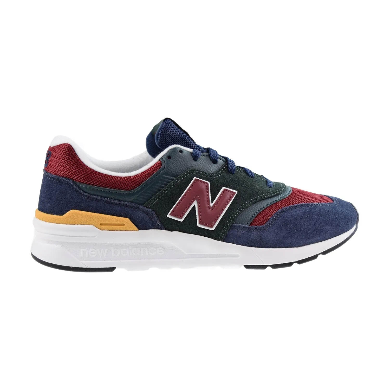 New Balance 997H Comfy Men's Shoes Emerald Burgundy