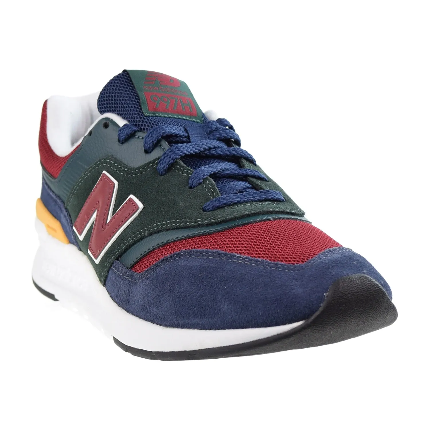 New Balance 997H Comfy Men's Shoes Emerald Burgundy
