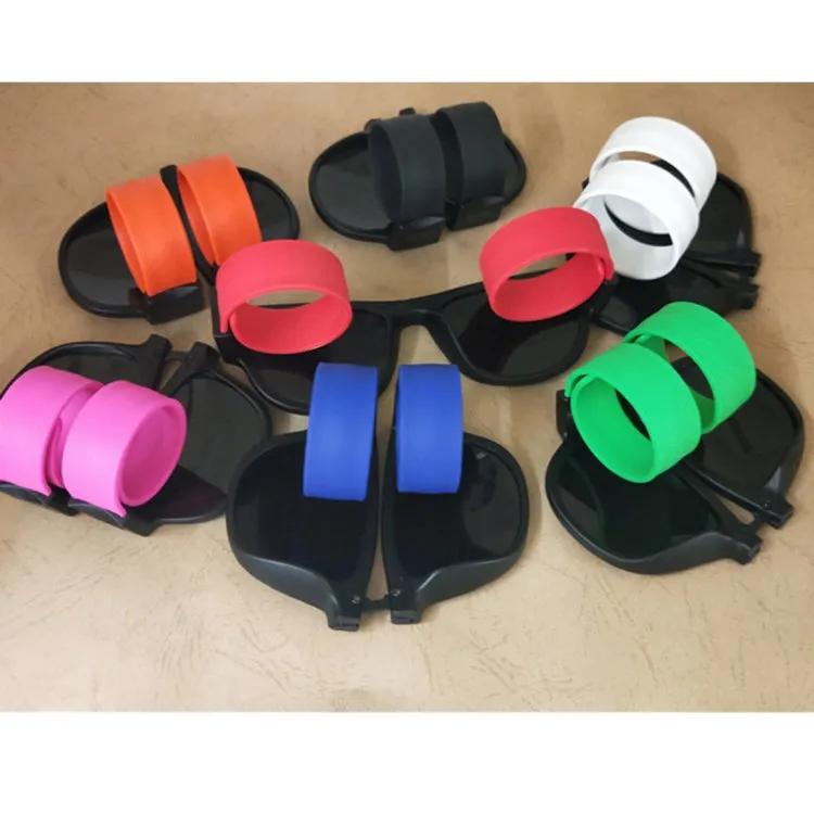 New Fashion Crimp Folding Mirror Pops Polarized Sunglasses Casual UV400 Protection Glasses for Men / Women(Black)