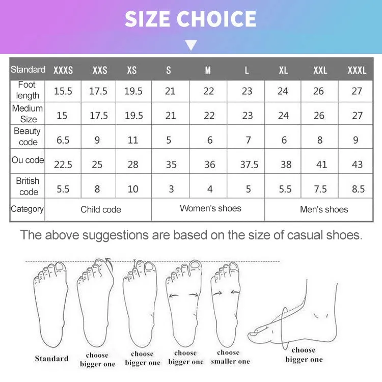 Non-slip Plastic Grain Texture Thick Cloth Sole Solid Color Diving Shoes and Socks, One Pair, Size:XL (Orange)