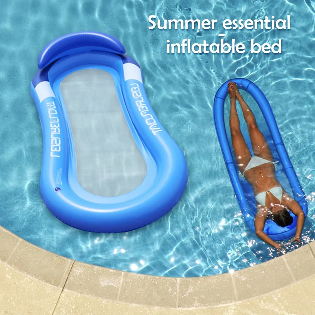 Outdoor Inflatable Water Hammock Lounger Chair