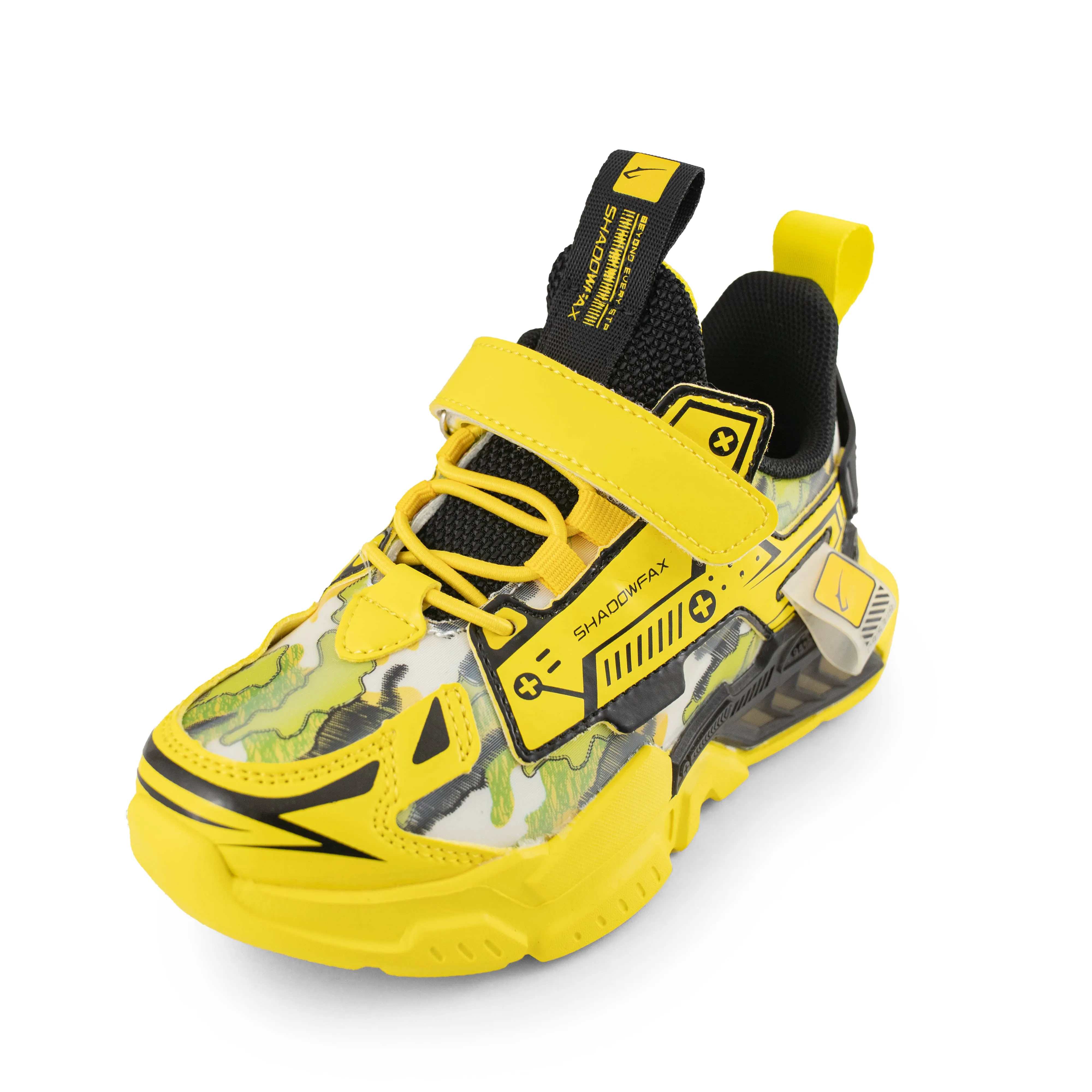 Shaoowfax Kids' Fashion Children's Sports Shoes Boys Running Sports Shoes - UK143050 Yellow